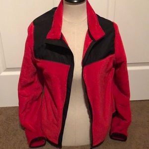 Danskin Now jacket. Large. Red w/h black. Like new